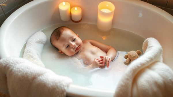 Les avantages du bain thérapeutique pour bébé selon Sonia Krief